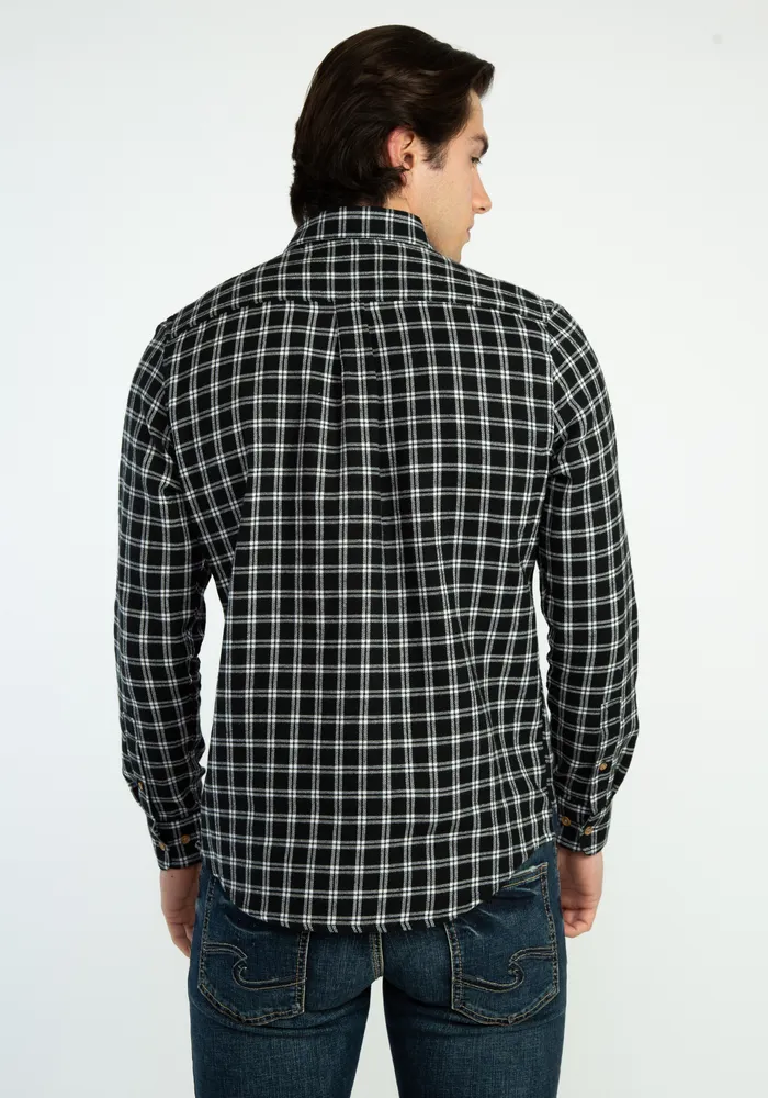 plaid flannel shirt