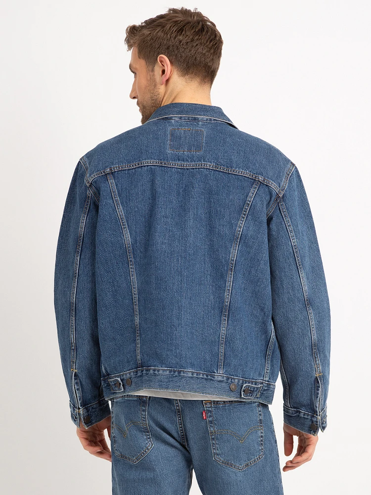 denim trucker jacket