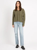 zarina v neck sweater