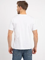 basic white crewneck t-shirt
