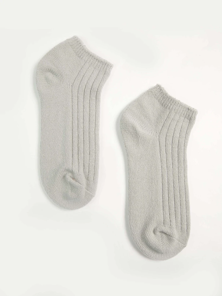 women's 3 pack ribbed ankle sock