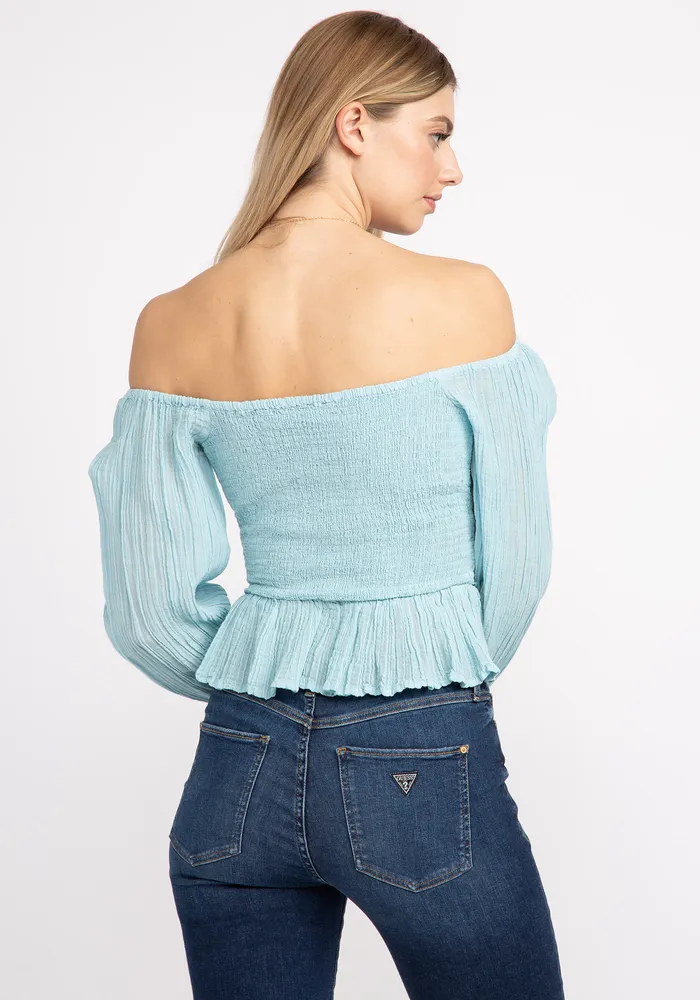 cassi off shoulder top