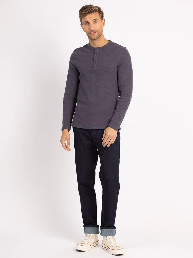 craig textured henley