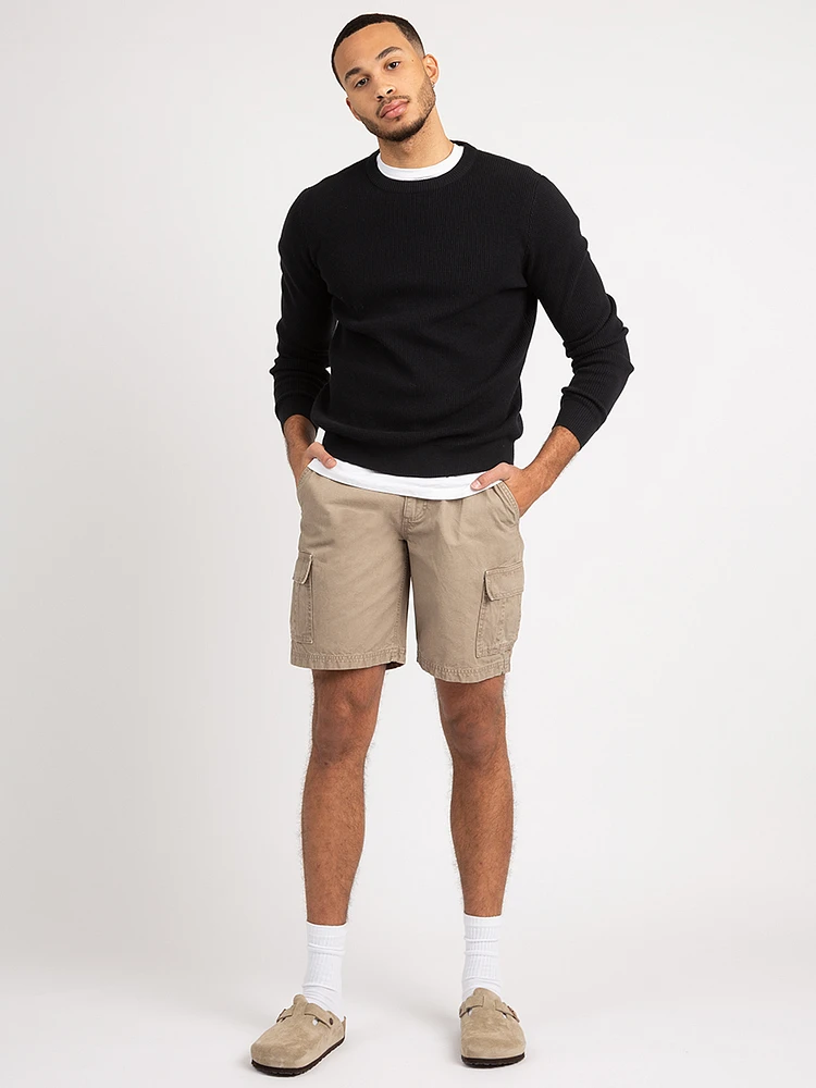 tom canvas cargo short – 9” inseam