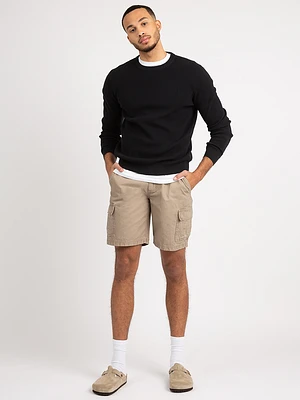 tom canvas cargo short – 9” inseam