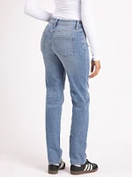 tegan straight leg jean light authentic