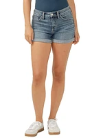 Suki Mid Rise Luxe Stretch Shorts