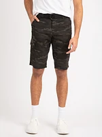 camo cargo short - 15" inseam