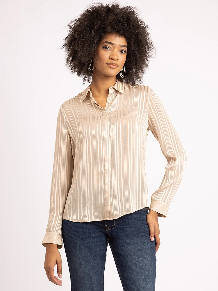 krista stripe shirt