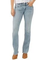 Britt Low Rise Slim Bootcut Jeans