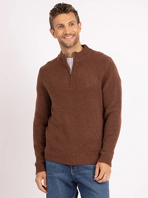 martin 1/4 zip sweater