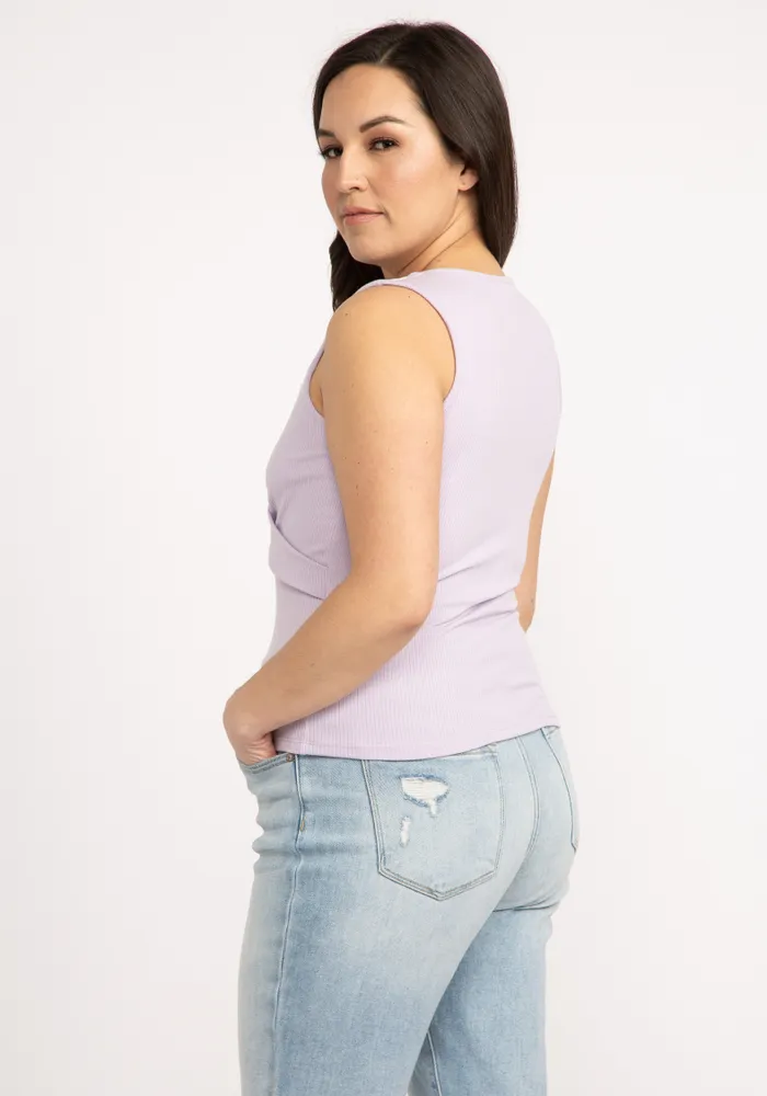 Tonia sweetheart neck tank top