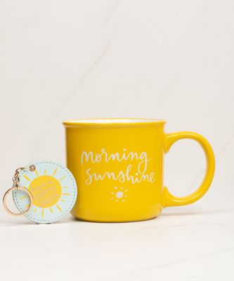 mug and keychain giftset