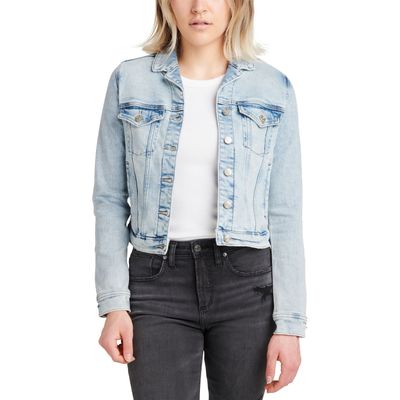 fitted jean jacket