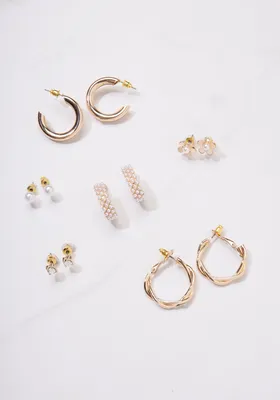earrings set of 6