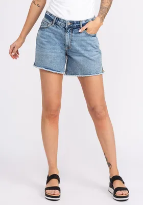 mid-rise 90s long shorts