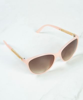 pink frame sunglasses