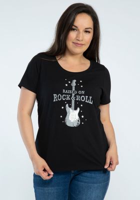 rock and roll graphic tee