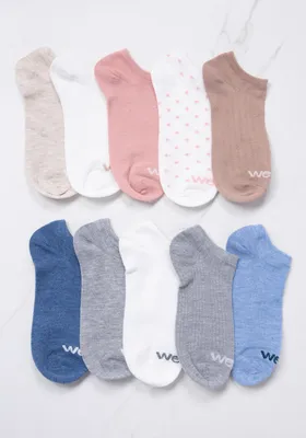 women's no-show socks 10 pack