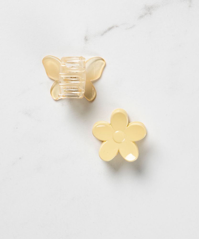 2 pack butterfly claw clip