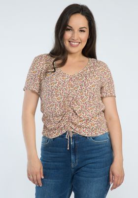 breanna short sleeve blouse