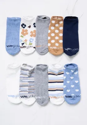women's no-show socks 10 pack