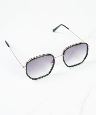 geo frame sunglasses