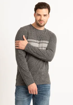 ian snow wash long sleeve t-shirt