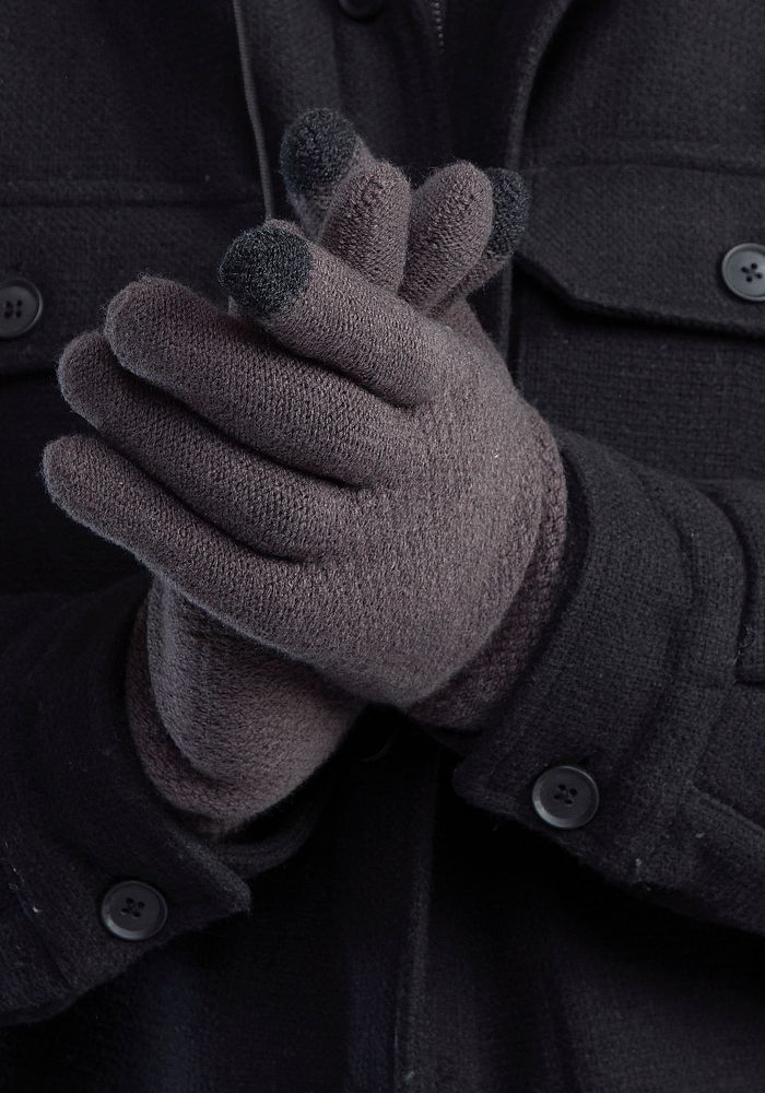 Bootlegger Heat max men thermal knit gloves | Shop Midtown