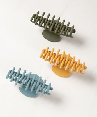 3 pack large claw clip