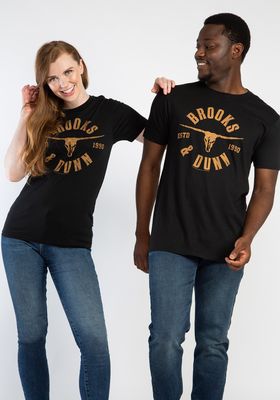 brooks and dunn graphic tee