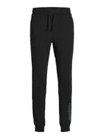 Pantalon de coton ouaté Jack & Jones Chip black