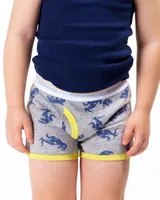 Boxer Mininuanya Kids Dinosaures bleu