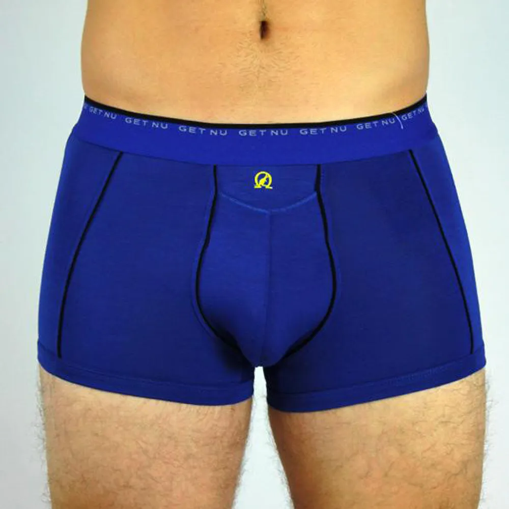 Boxer court Nu Athletic Bleu