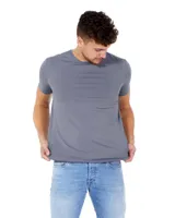 T-shirt Nu Crisp microfibre Gris