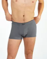 Boxer court Nu Pima coton gris