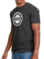 T-shirt Phoque Apparel charcoal «Téquila Hénékène pas le temps de niaiser»