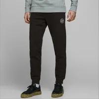 Pantalon de coton ouaté Jack & Jones Gordon Shark Black