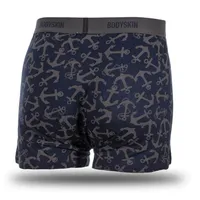 Boxer Bodyskin Lucky lousse bleu avec ancres