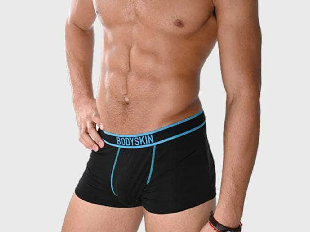 Boxer court Bodyskin Swag Charm bleu