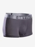 "Get Nu" Boxer court en bambou - Gris