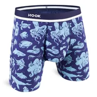 Boxer Hook Feel Blue Ocean