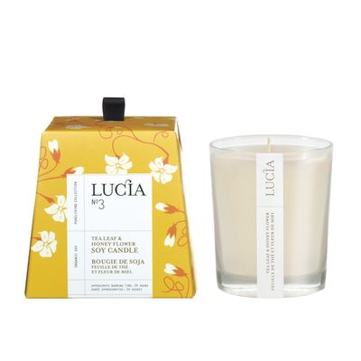 Soy Candle 20h – Tea leaf and honey flower
