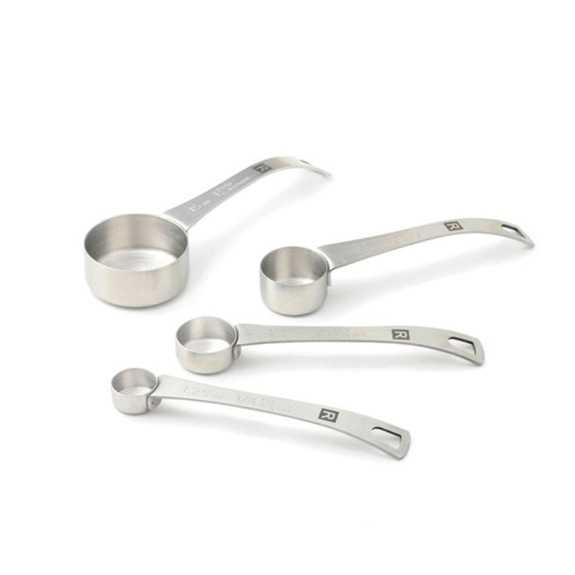 Starfrit Set Of 5 Nestable Measuring Cups, Dishwasher And