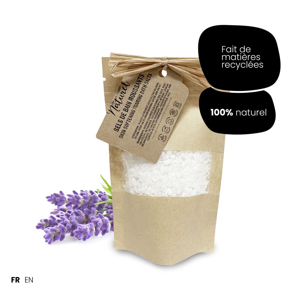 Foaming bath salt – Lavender