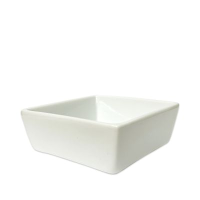 Square dish – White