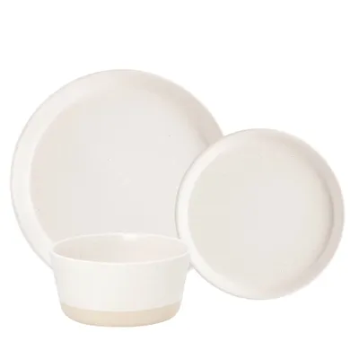 2 tone Dish Set – Cream