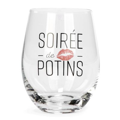 Stemless wine glass – Potins