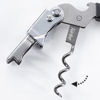 Turbo double lever corkscrew