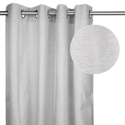 Linen curtain – pale grey